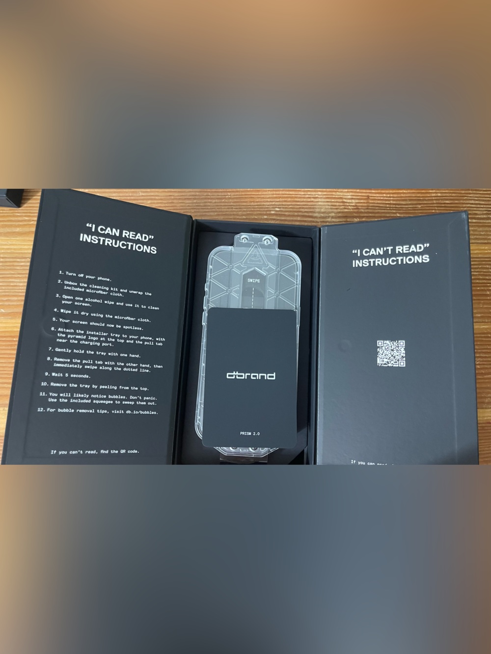 dbrand Prism 2.0 iPhone 16 Pro Max 2 Screen Protectors w Installer